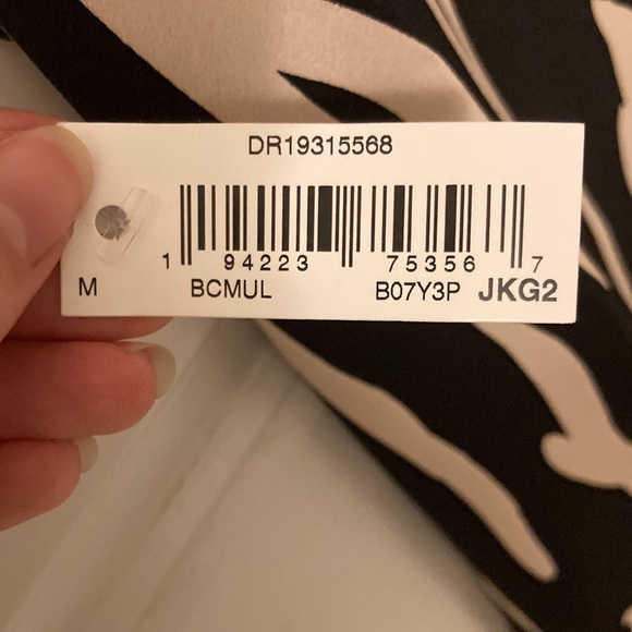 Daily Ritual Black Print Dress - Picture 5 of 6